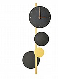 שעון קיר מודרני + תאורת LED שעון קיר מודרני + תאורת LED