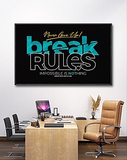 ����� ���� ������ ����� ��������� ����� "break rules"